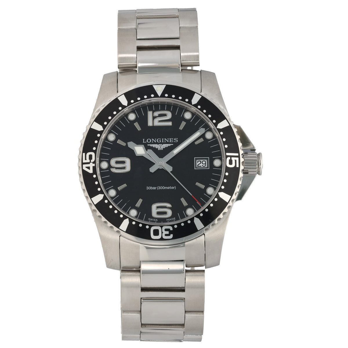 Longines Hydro Conquest L3.740.4 41mm Stainless Steel Watch