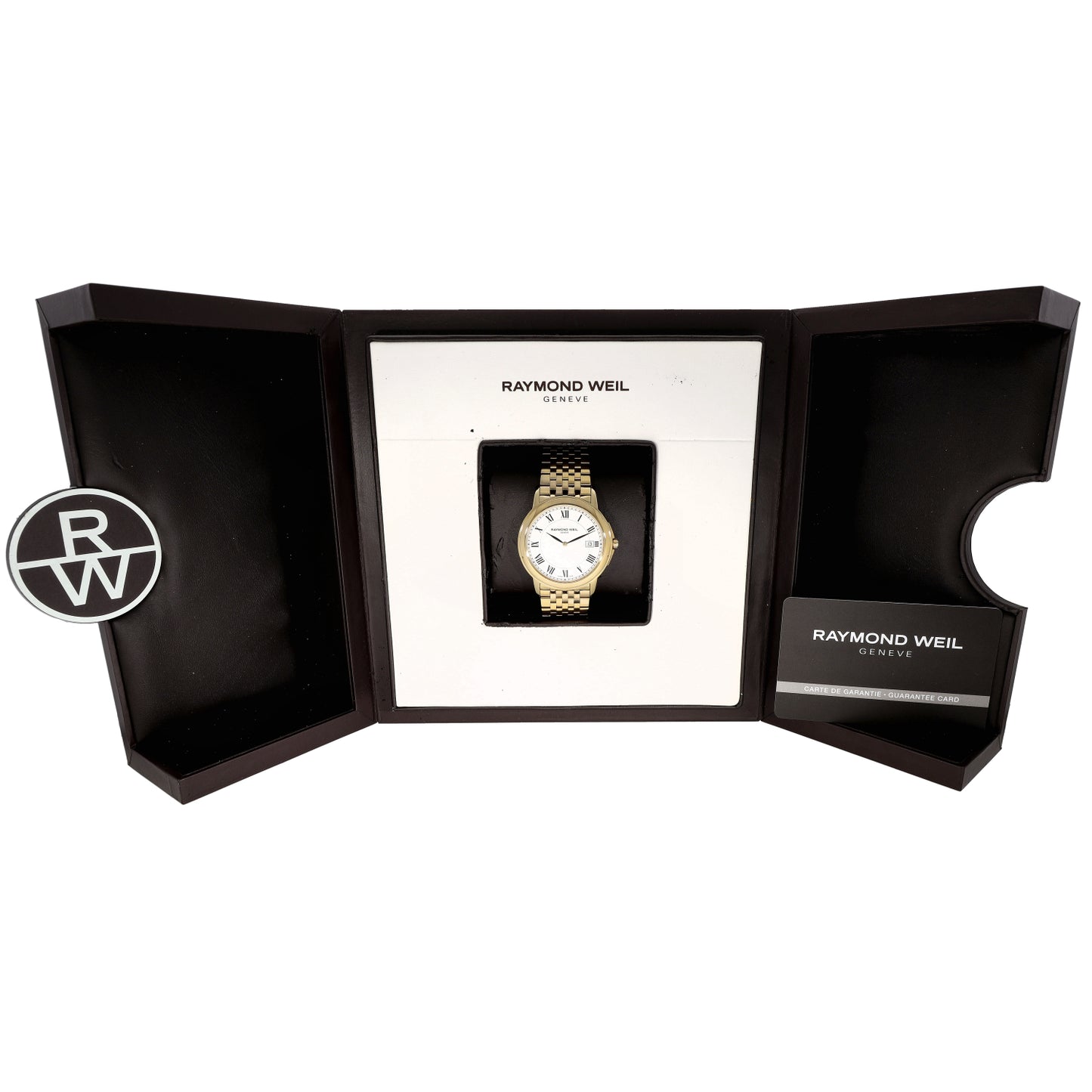 Raymond Weil Tradition 5466 39mm Gold Plated Watch