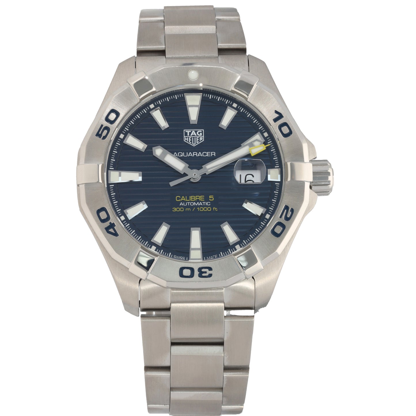 Tag Heuer Aquaracer WAY2012 43mm Stainless Steel Watch