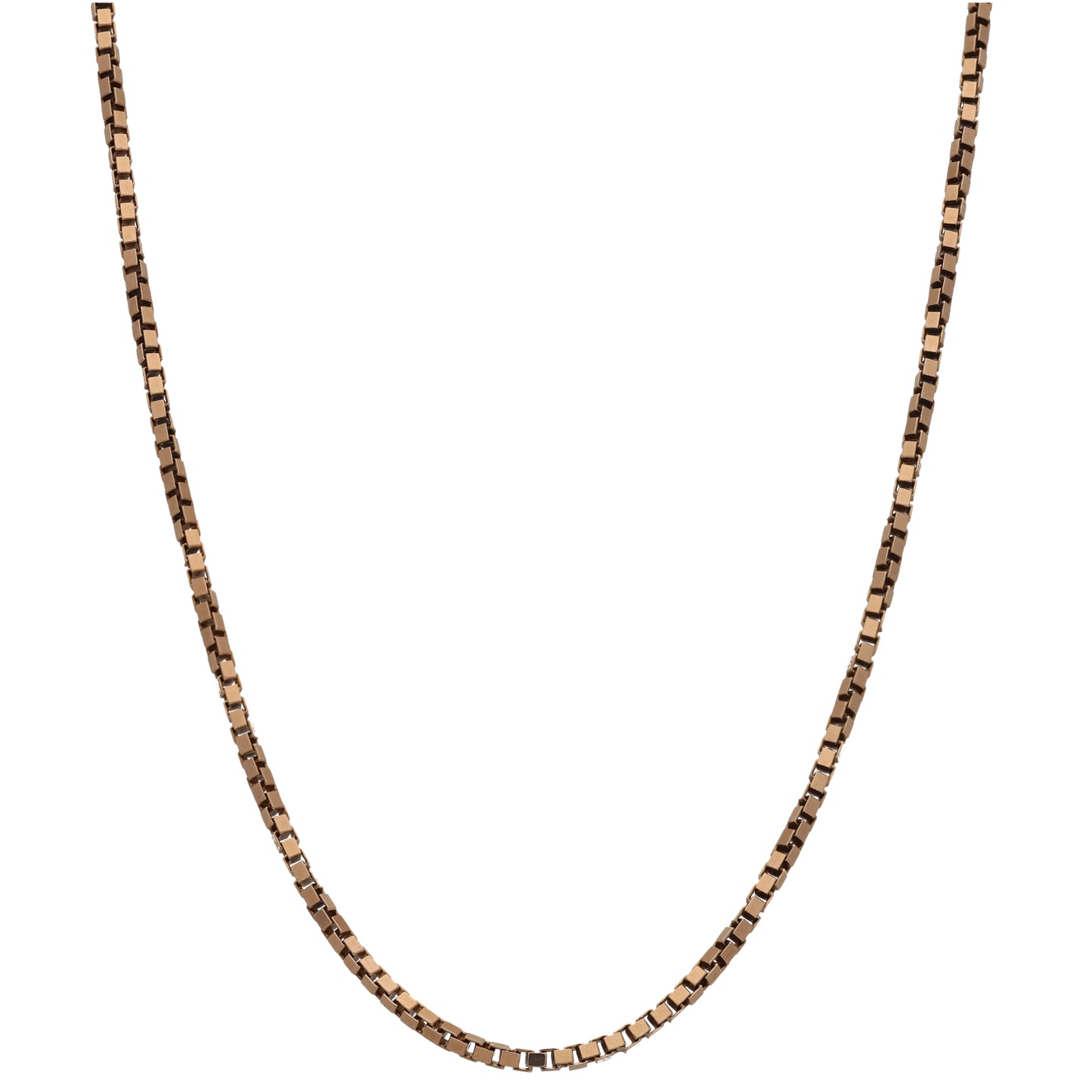 9ct Gold Box Chain 20"