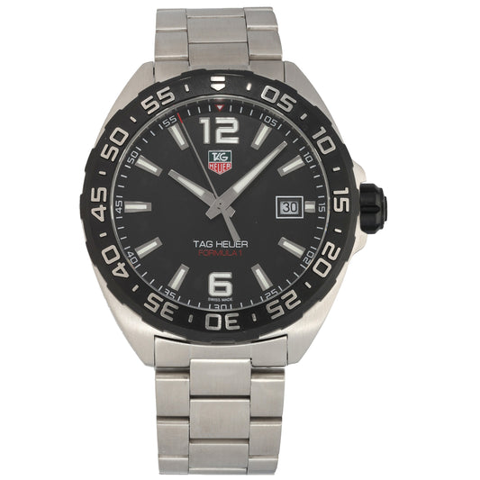 Tag Heuer Formula 1 WAZ1110 41mm Stainless Steel Watch