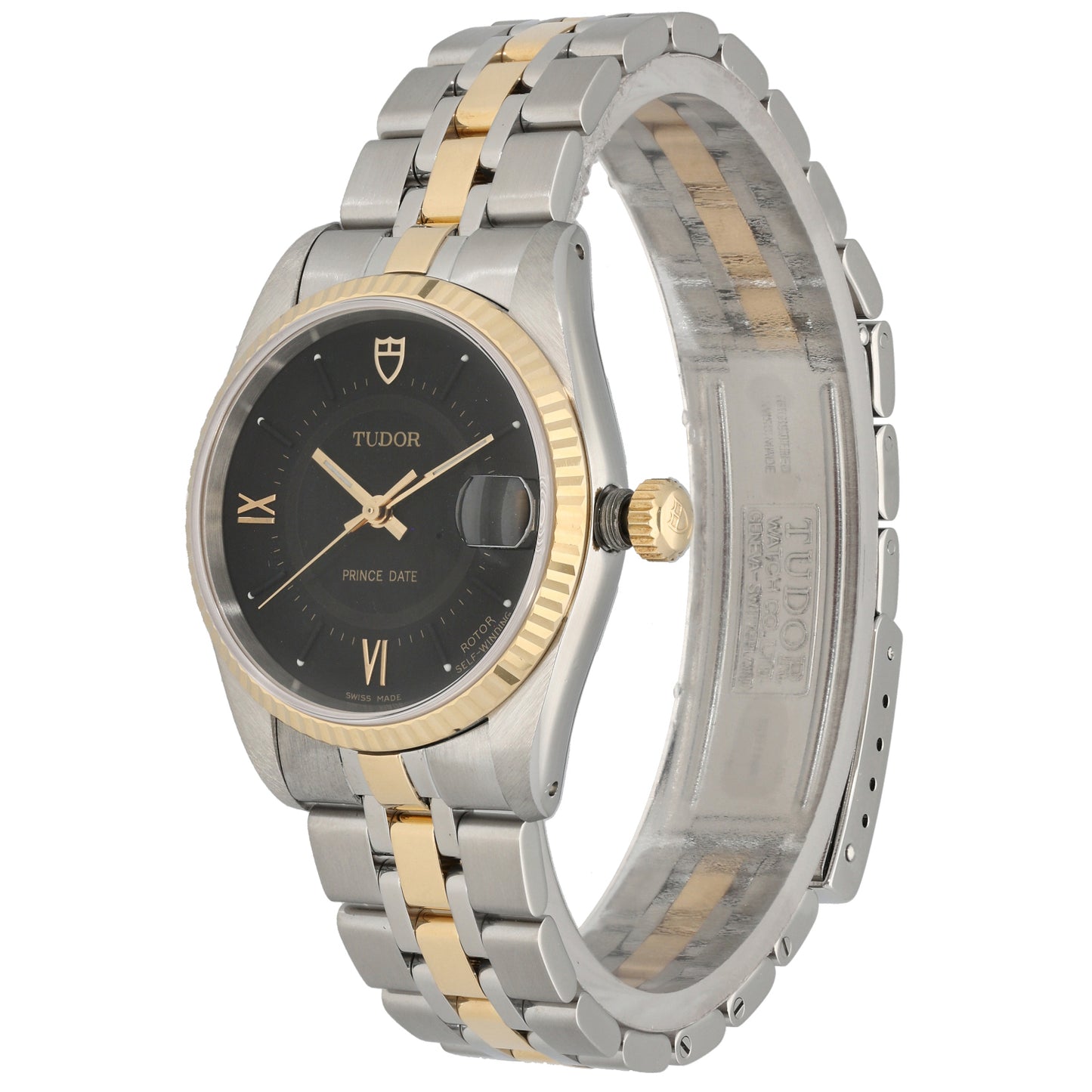 Tudor Prince Date 72033 32mm Bi-Colour Watch