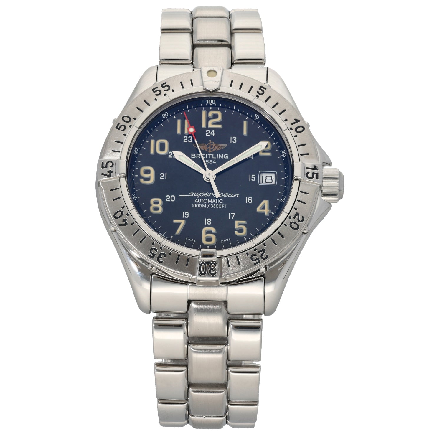 Breitling Superocean A17040 43mm Stainless Steel Watch H T