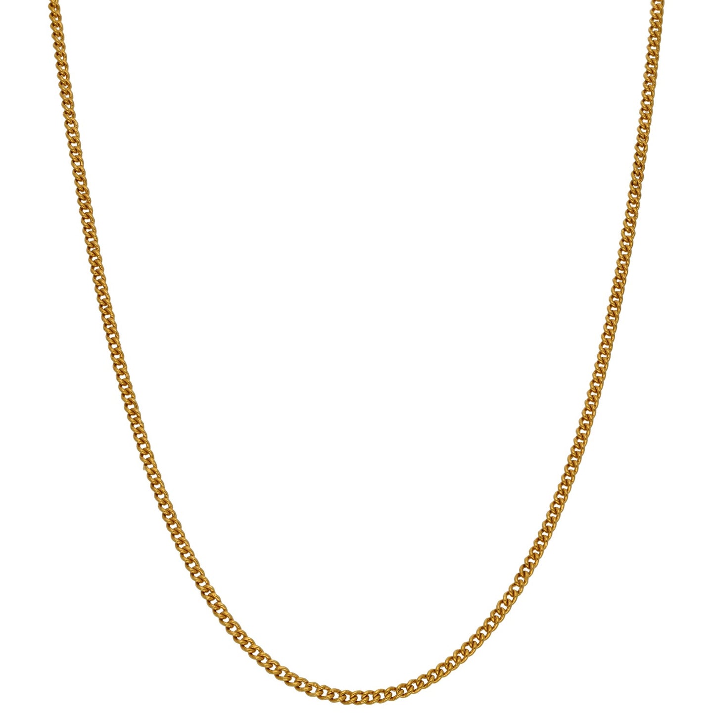 22ct Gold Curb Chain 20"