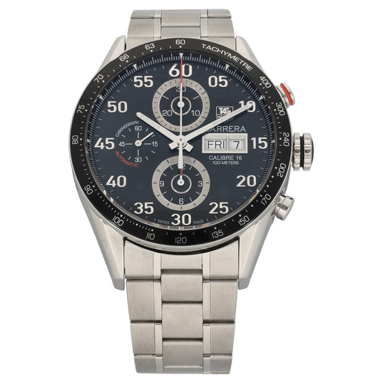 Tag Heuer Carrera CV2A10 43mm Stainless Steel Watch