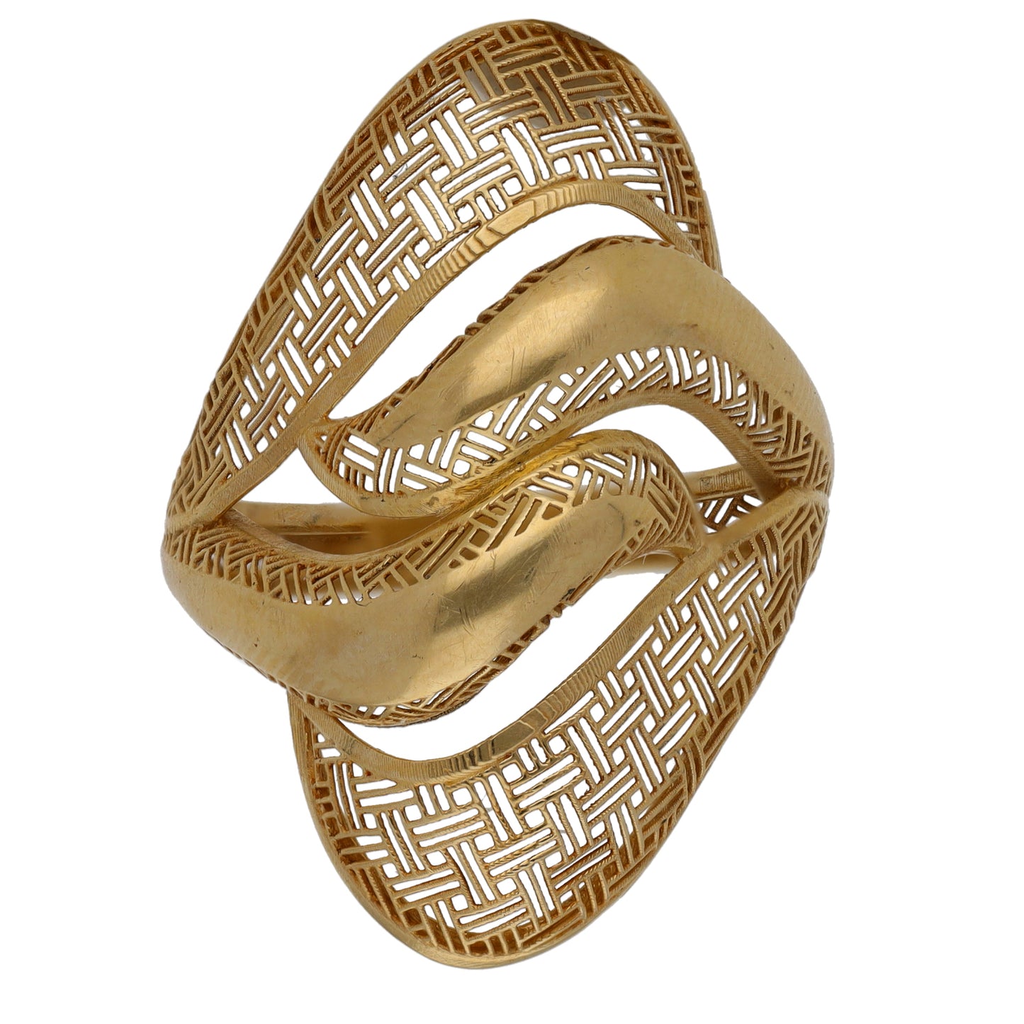 14ct Gold Dress/Cocktail Ring Size Q