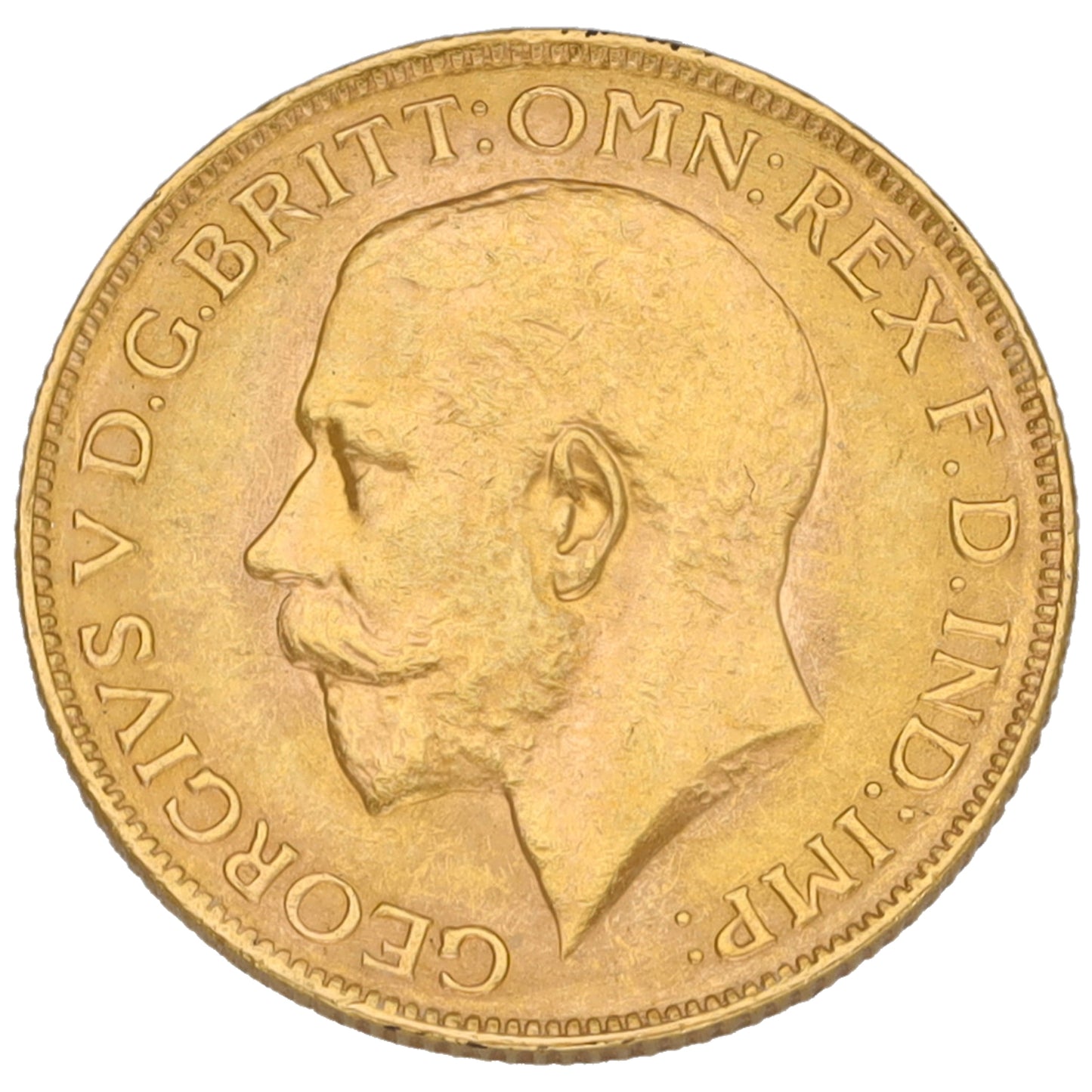 22ct Gold King George V Full Sovereign Coin 1926