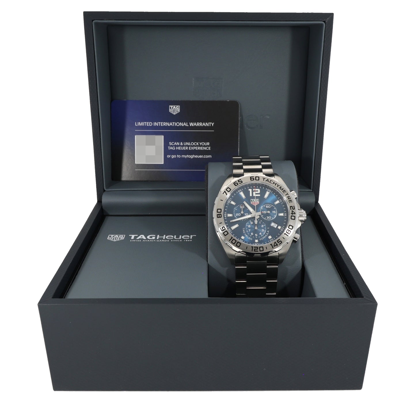 Tag Heuer Formula 1 CAZ101K 43mm Stainless Steel Watch