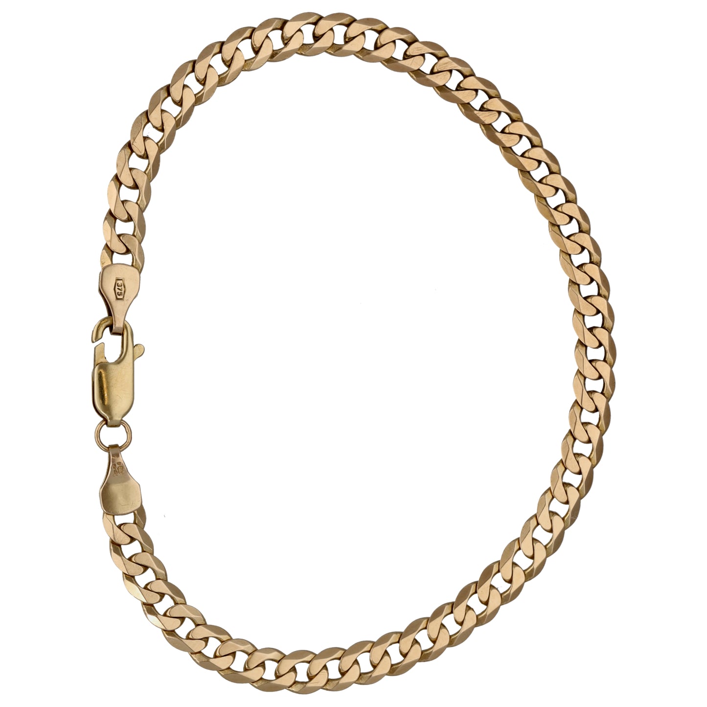 9ct Gold Curb Bracelet