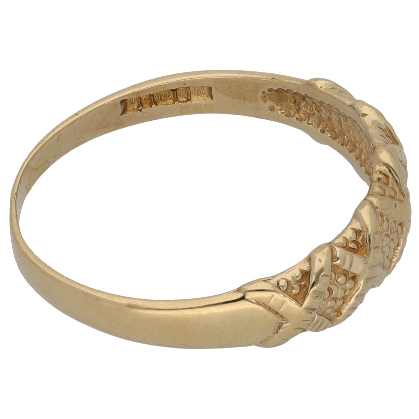 9ct Gold Alternative Ring Size P