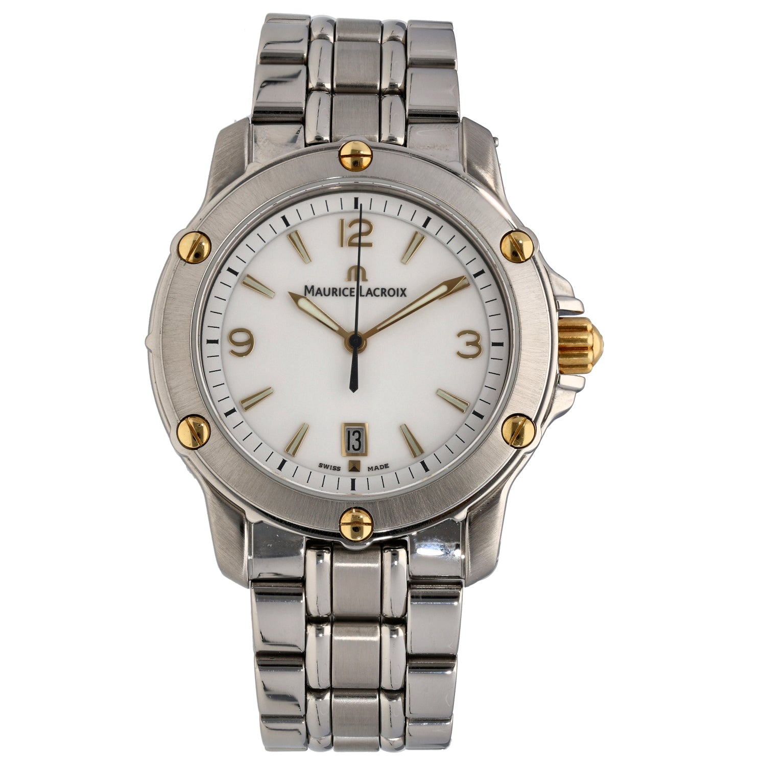 Maurice Lacroix Tiago 69820 38mm Stainless Steel Watch H&T