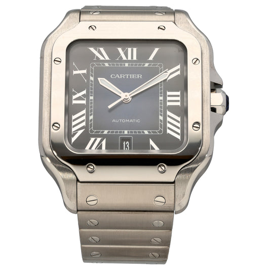 Cartier Santos De Cartier 4072 39.8mm Stainless Steel Watch