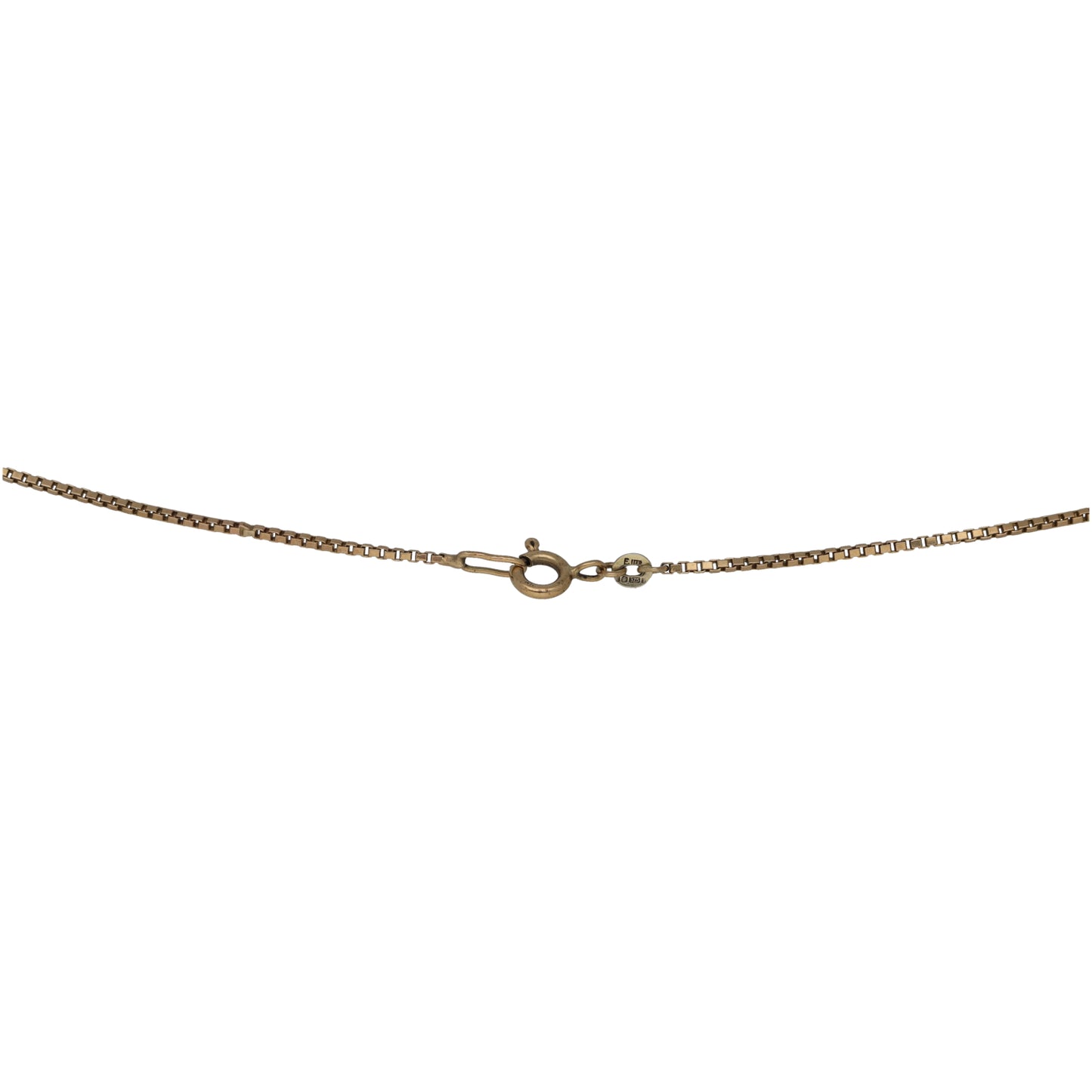 9ct Gold Box Chain 16"