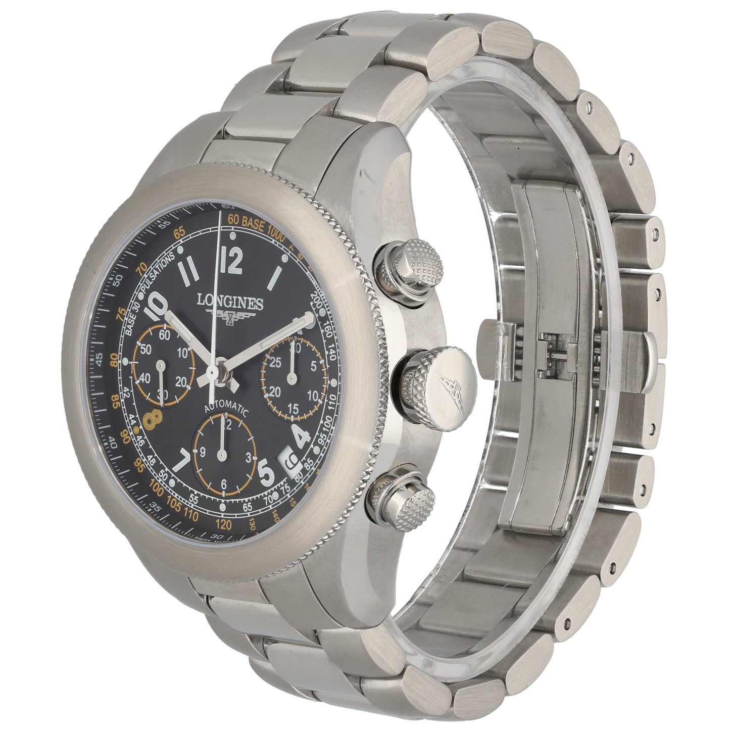 Longines GrandeVitesse L3.635.4 41mm Stainless Steel Watch
