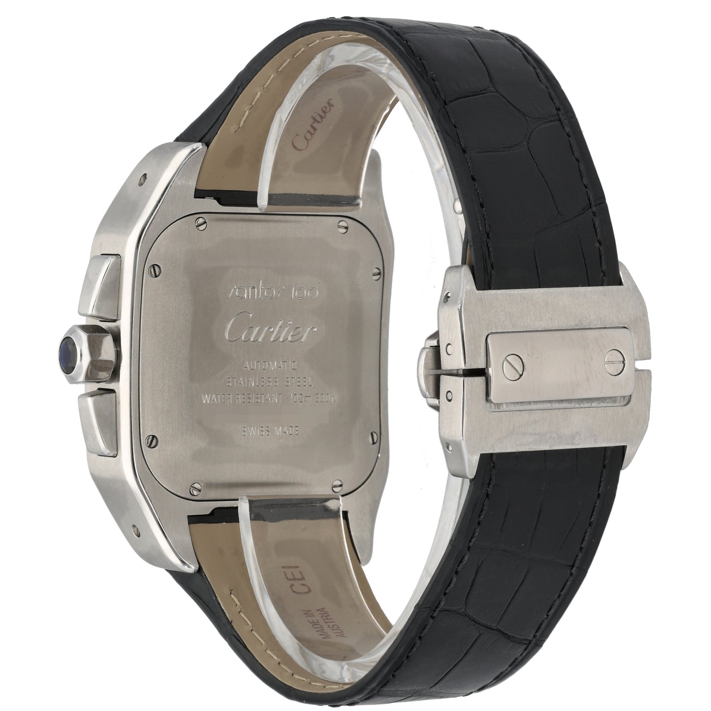 Cartier Santos 100 2740 41mm Stainless Steel Watch