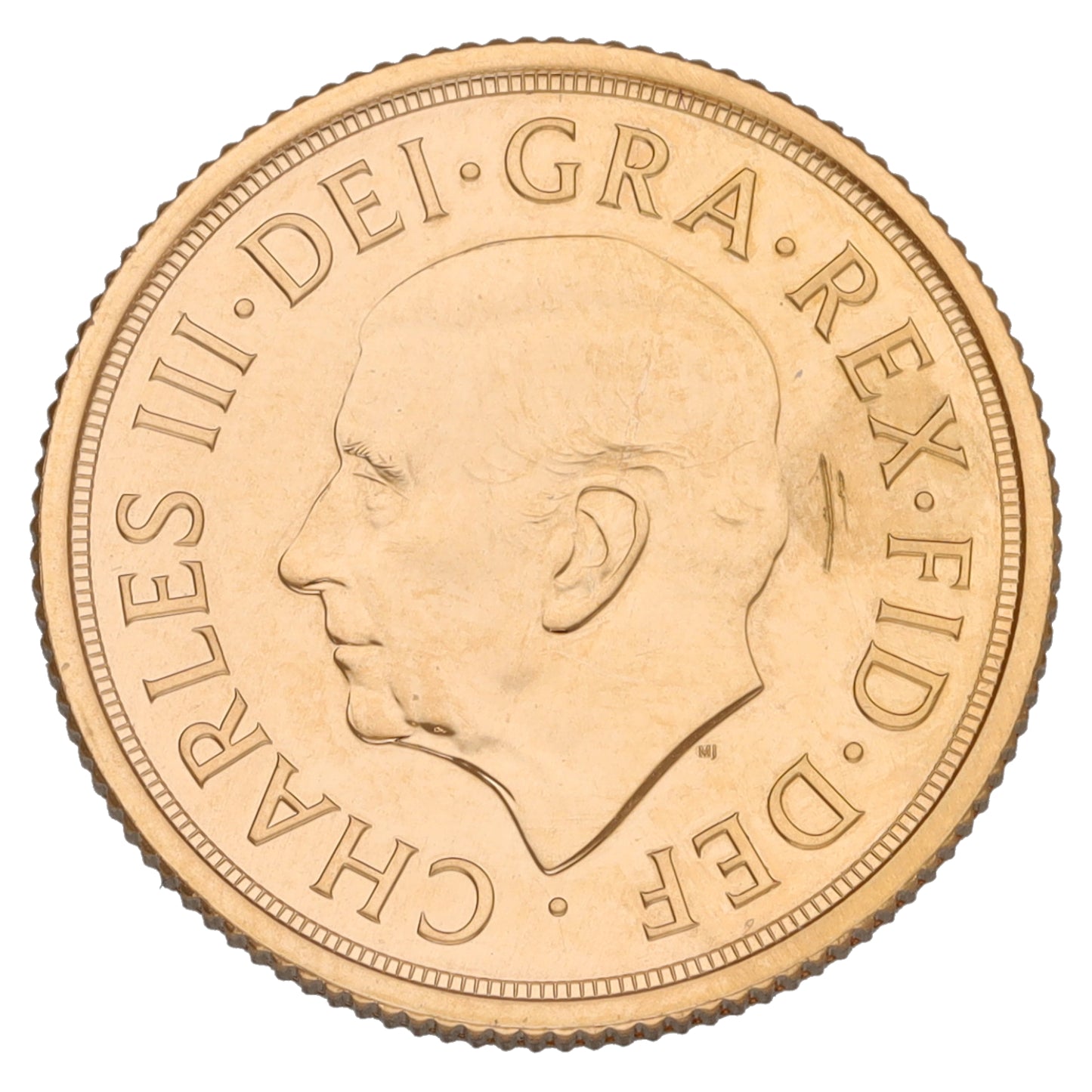 22ct Gold King Charles III Full Sovereign Coin 2024