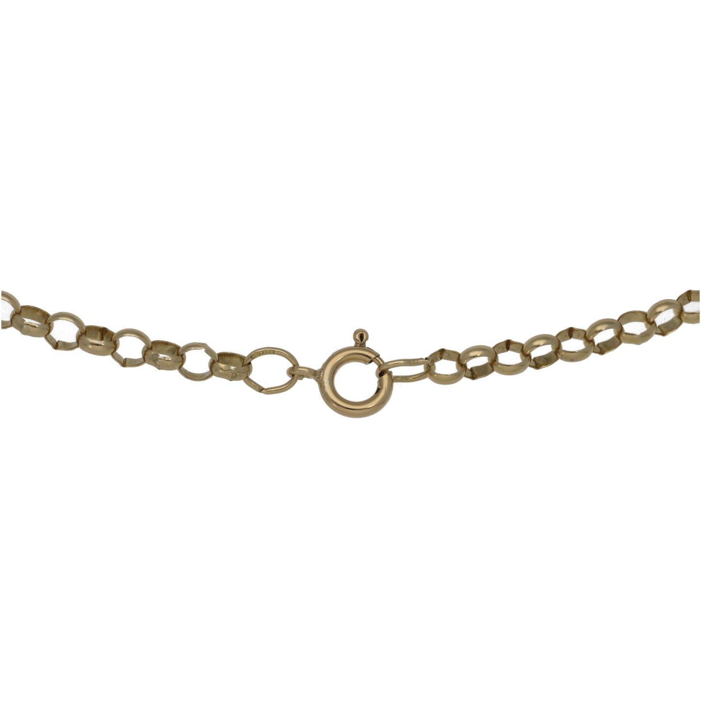 9ct Gold Belcher Chain 28"