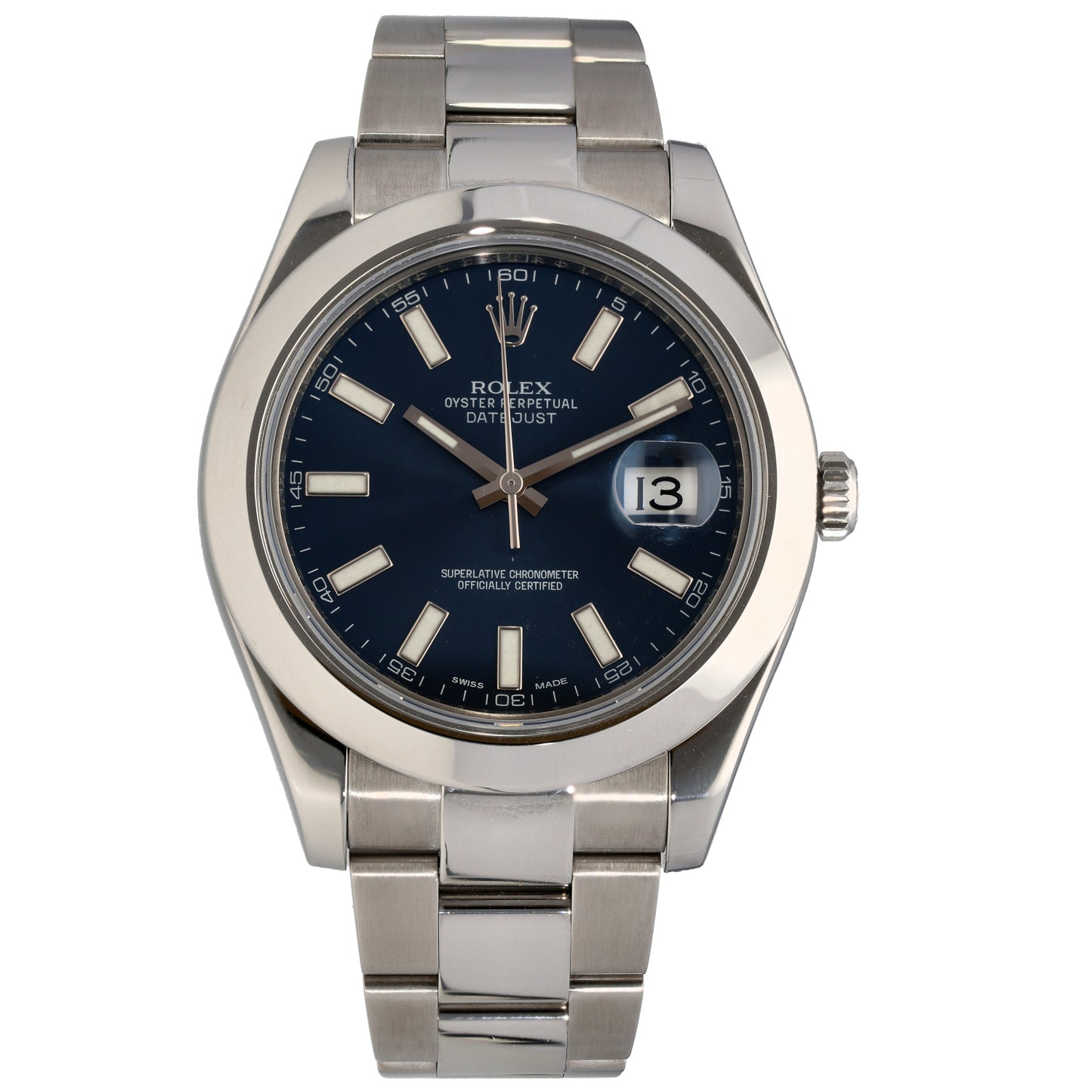 Rolex Datejust II 116300 41mm Stainless Steel Watch