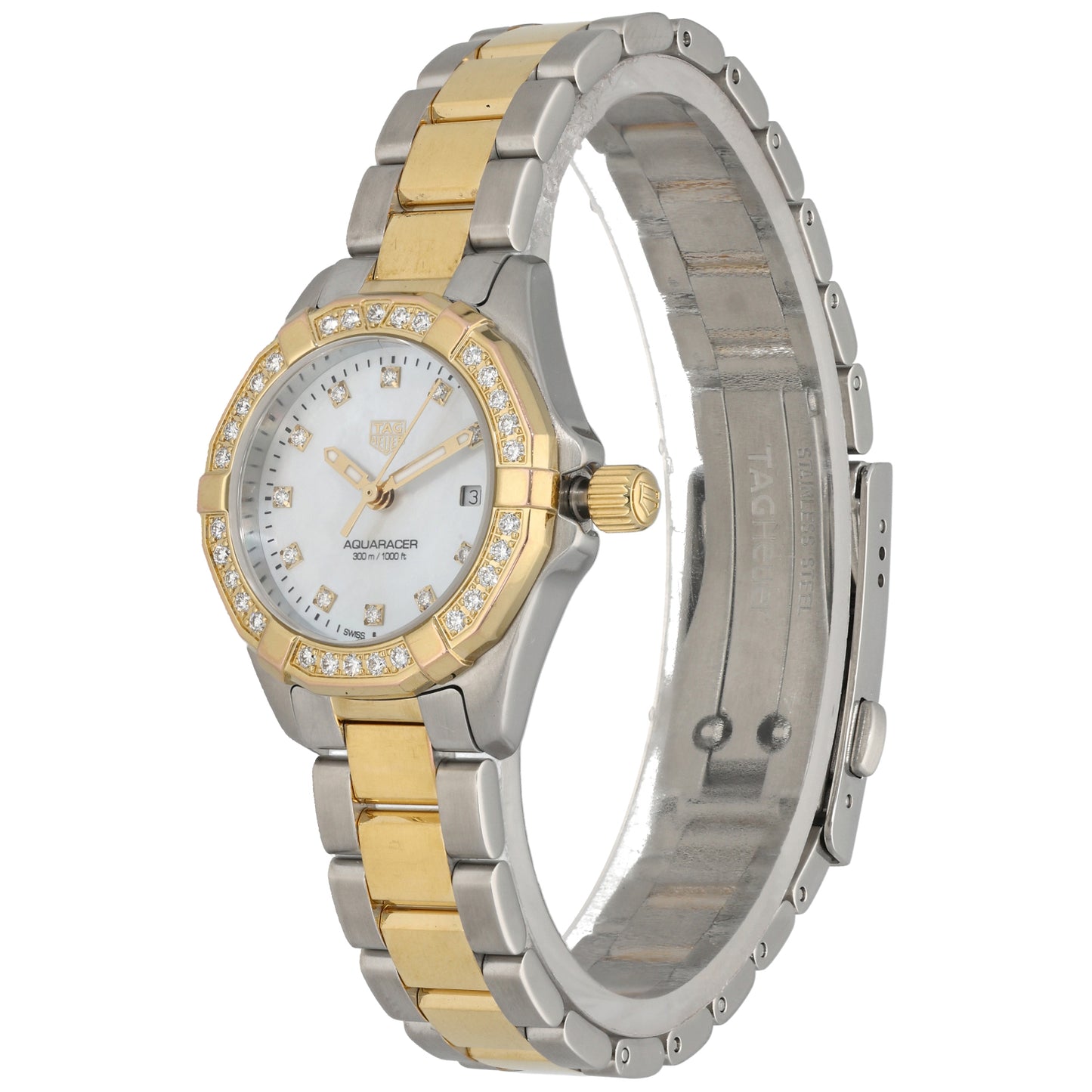 Tag Heuer Aquaracer WBD1423 27mm Bi-Colour Watch