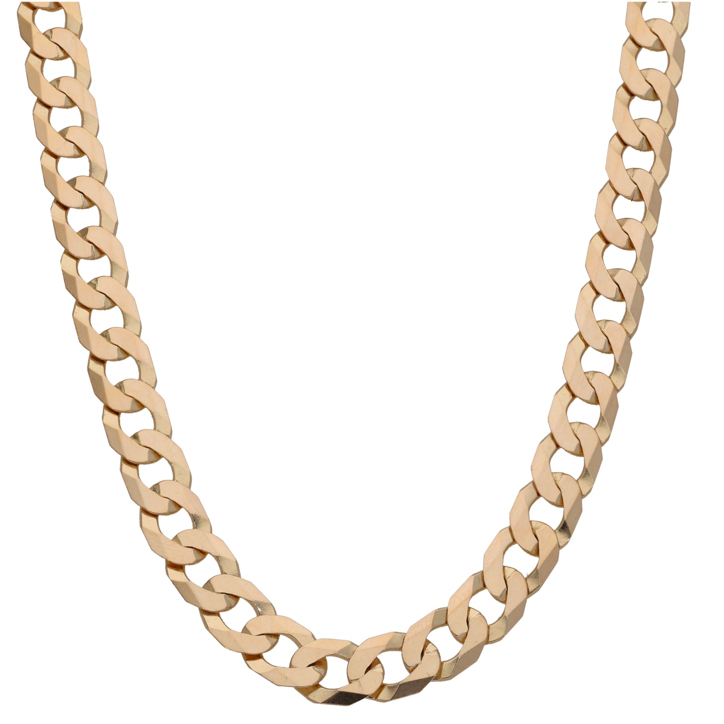 9ct Gold Curb Chain 24"