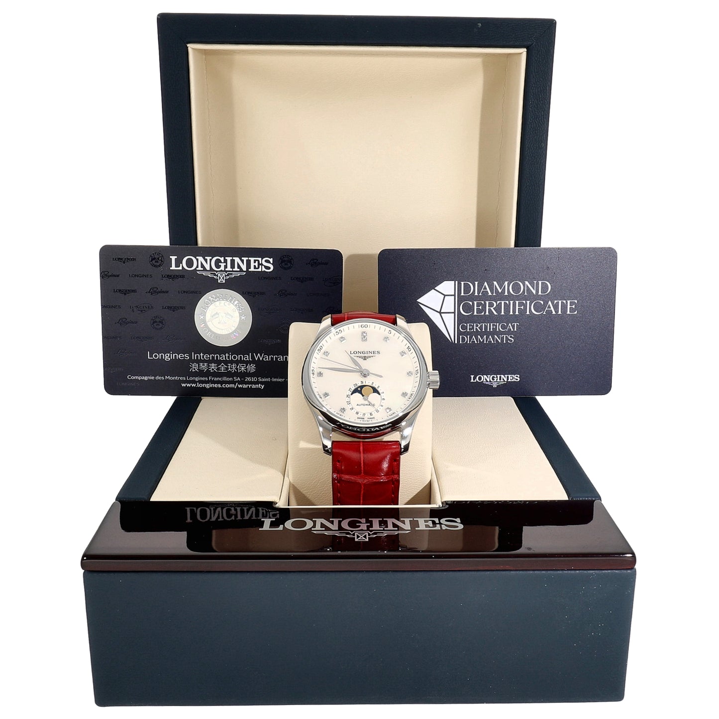 Longines Master Collection L2.409.4.87.2 34mm Stainless Steel Watch