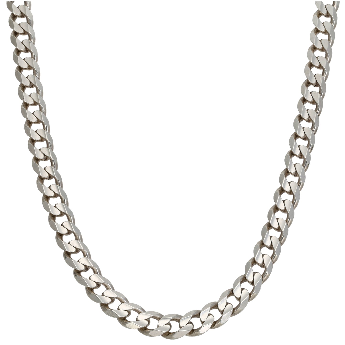 Sterling Silver Curb Chain 20"