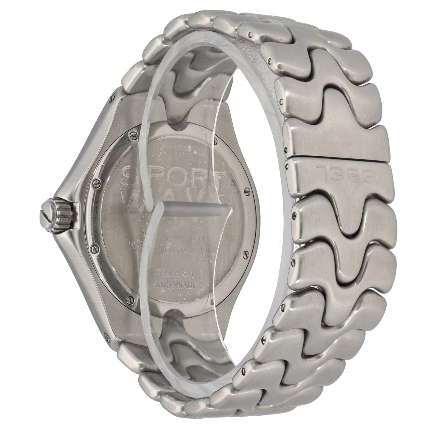 Ebel Sportwave E9955K41 40mm Stainless Steel Watch
