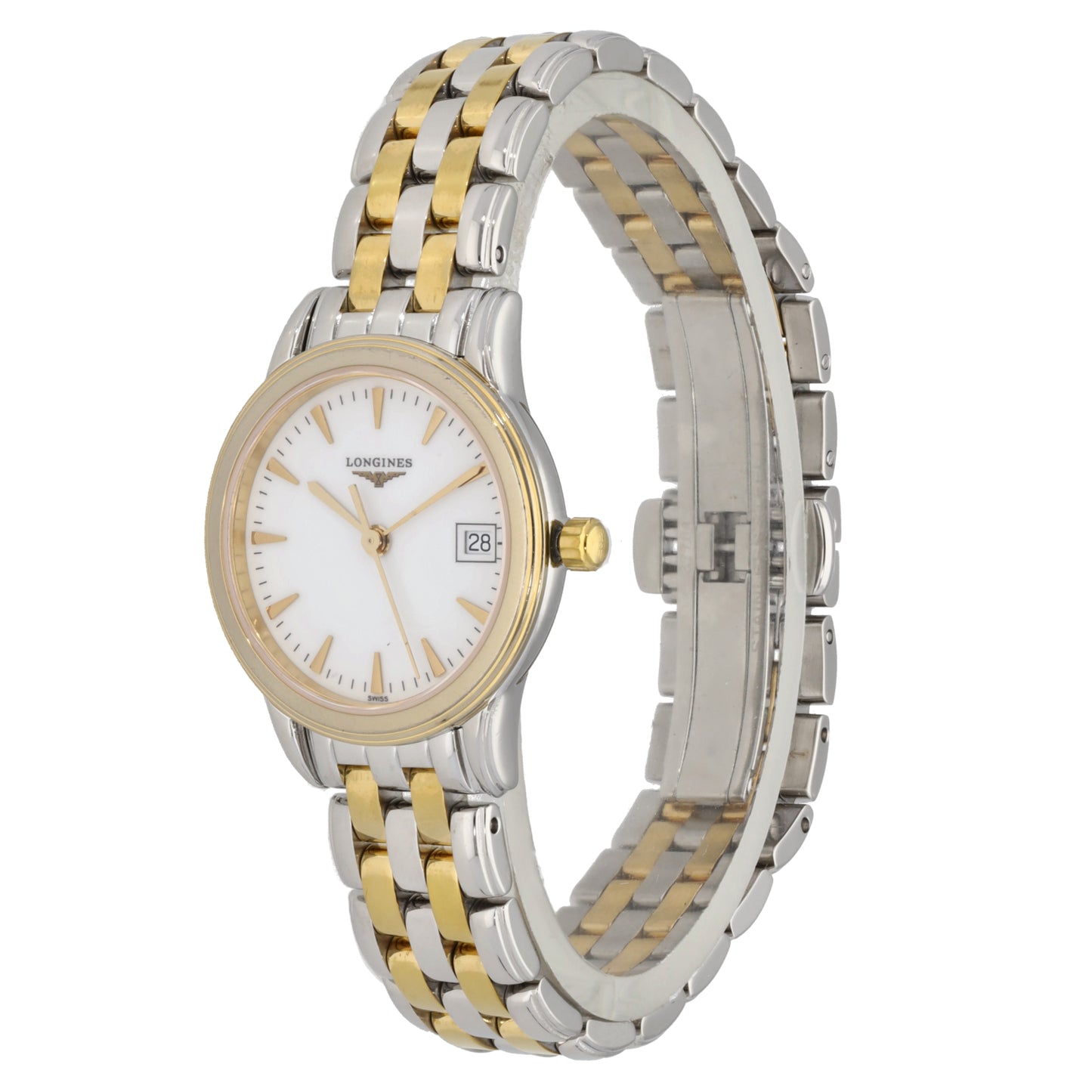 Longines Flagship L4.216.3 25mm Bi-Colour Watch