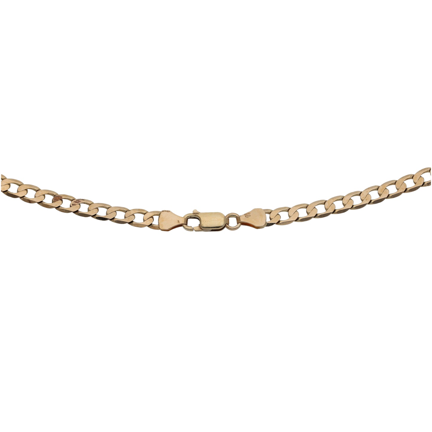 9ct Gold Curb Chain 20"