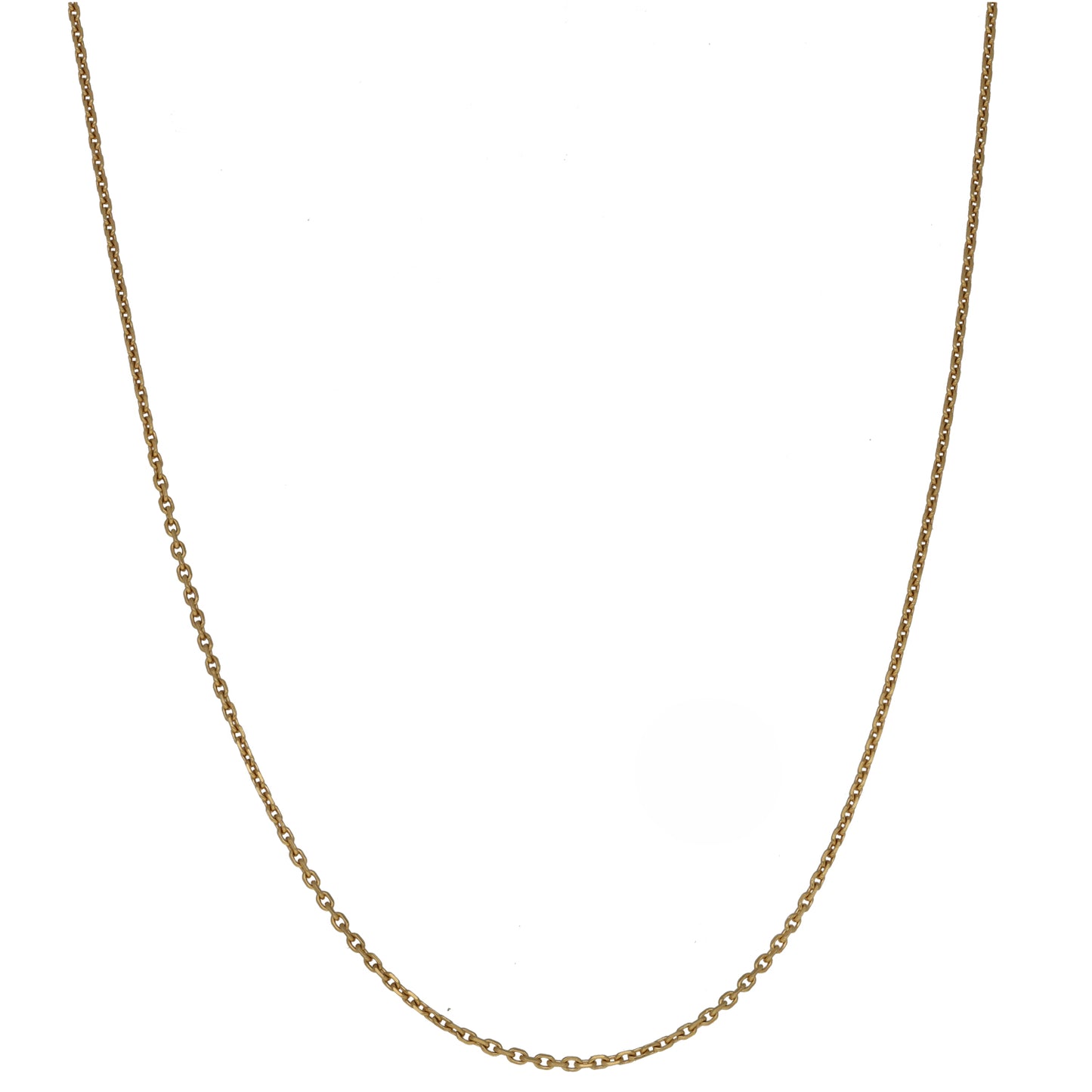 18ct Gold Fancy Necklace 16"