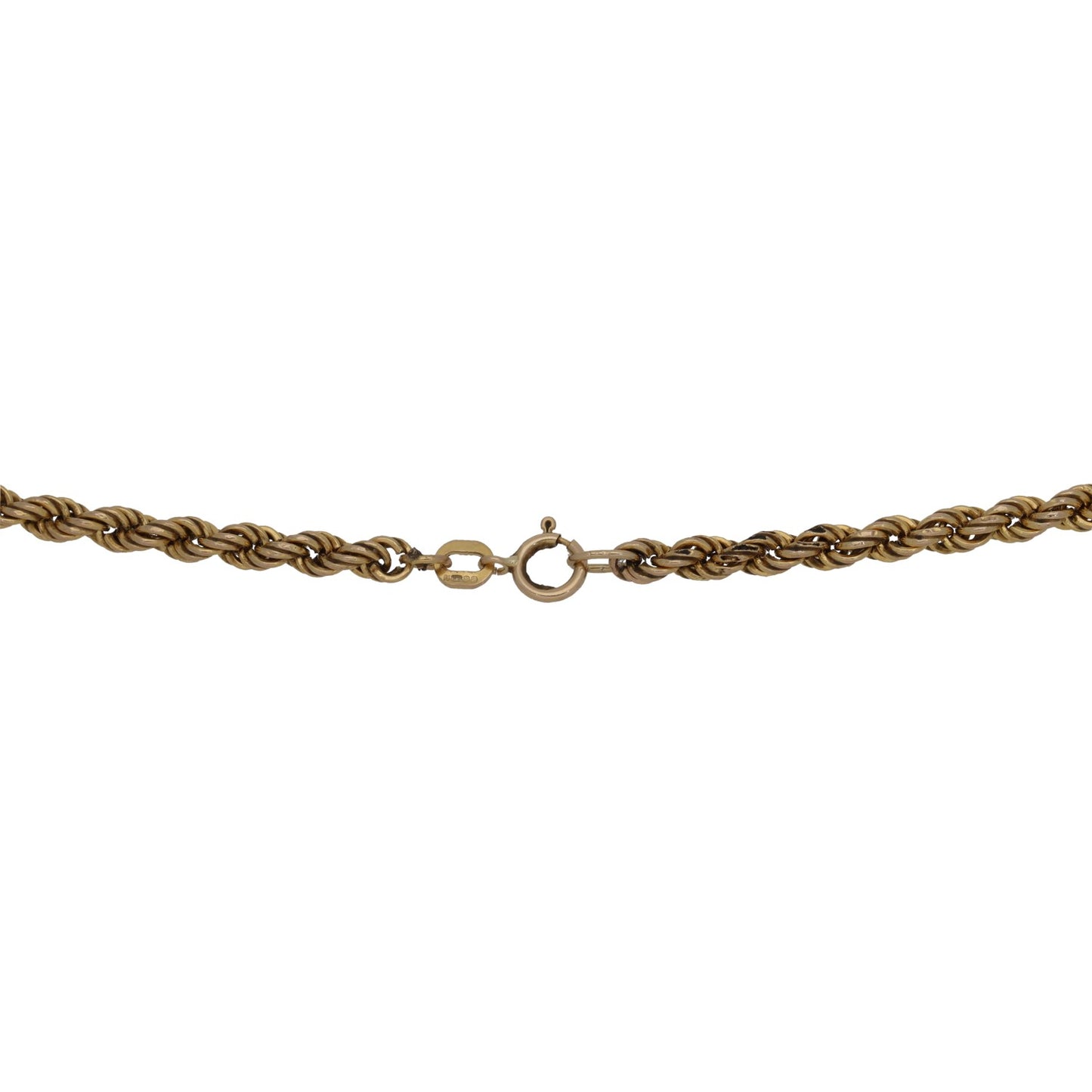 9ct Gold Rope Chain 23"