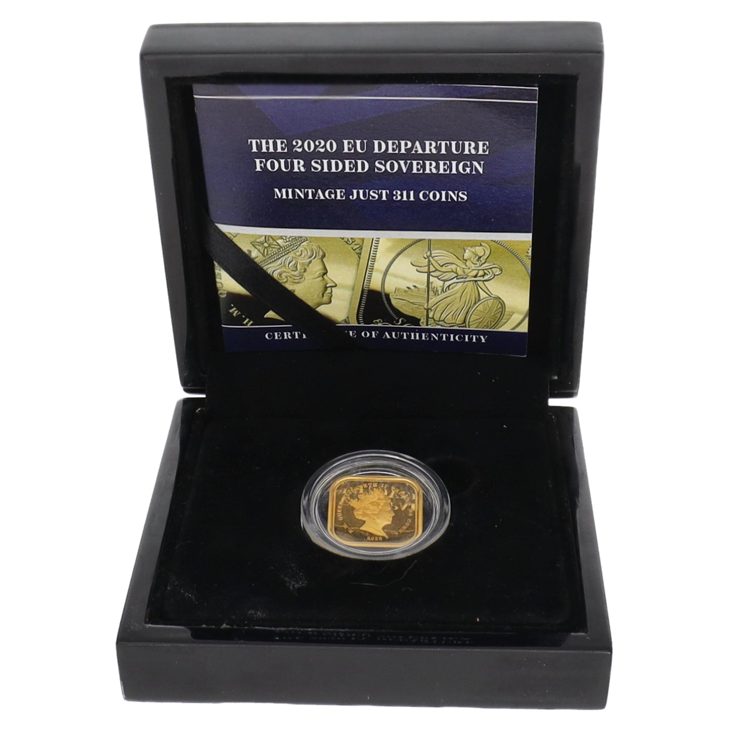 22ct Gold Queen Elizabeth II Full Sovereign Coin 2020