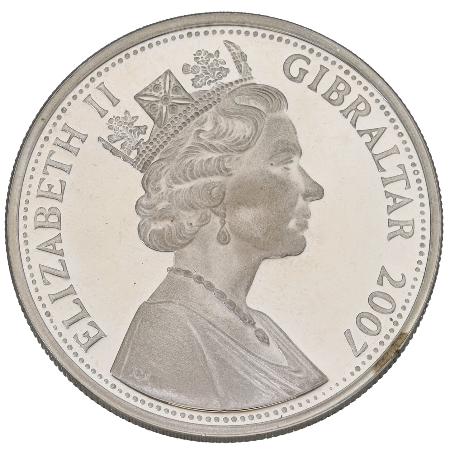 Sterling Silver Battle Of Britain Five Pounds Coin 2007