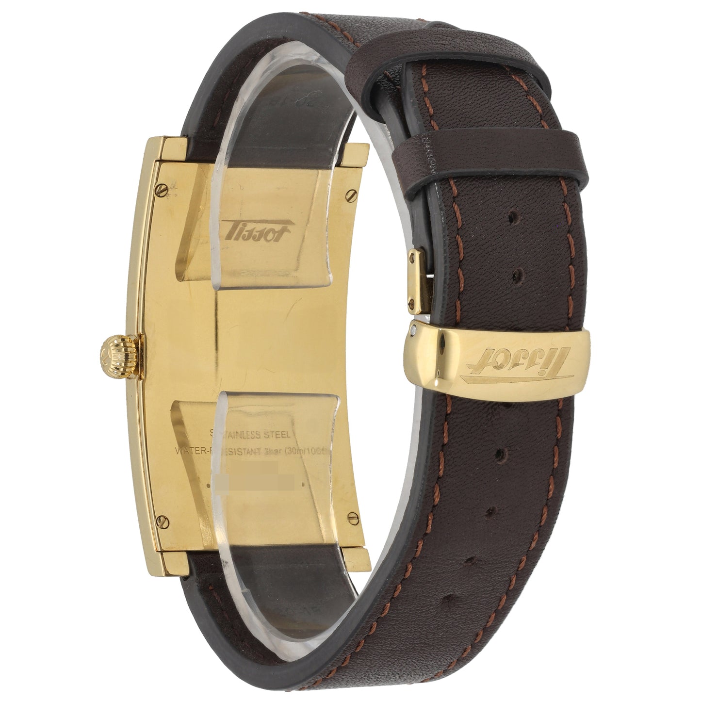 Tissot Heritage Banana T117509 A 27mm Gold Plated Watch
