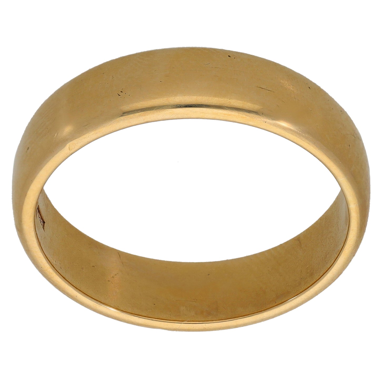 9ct Gold Plain Wedding Ring Size V