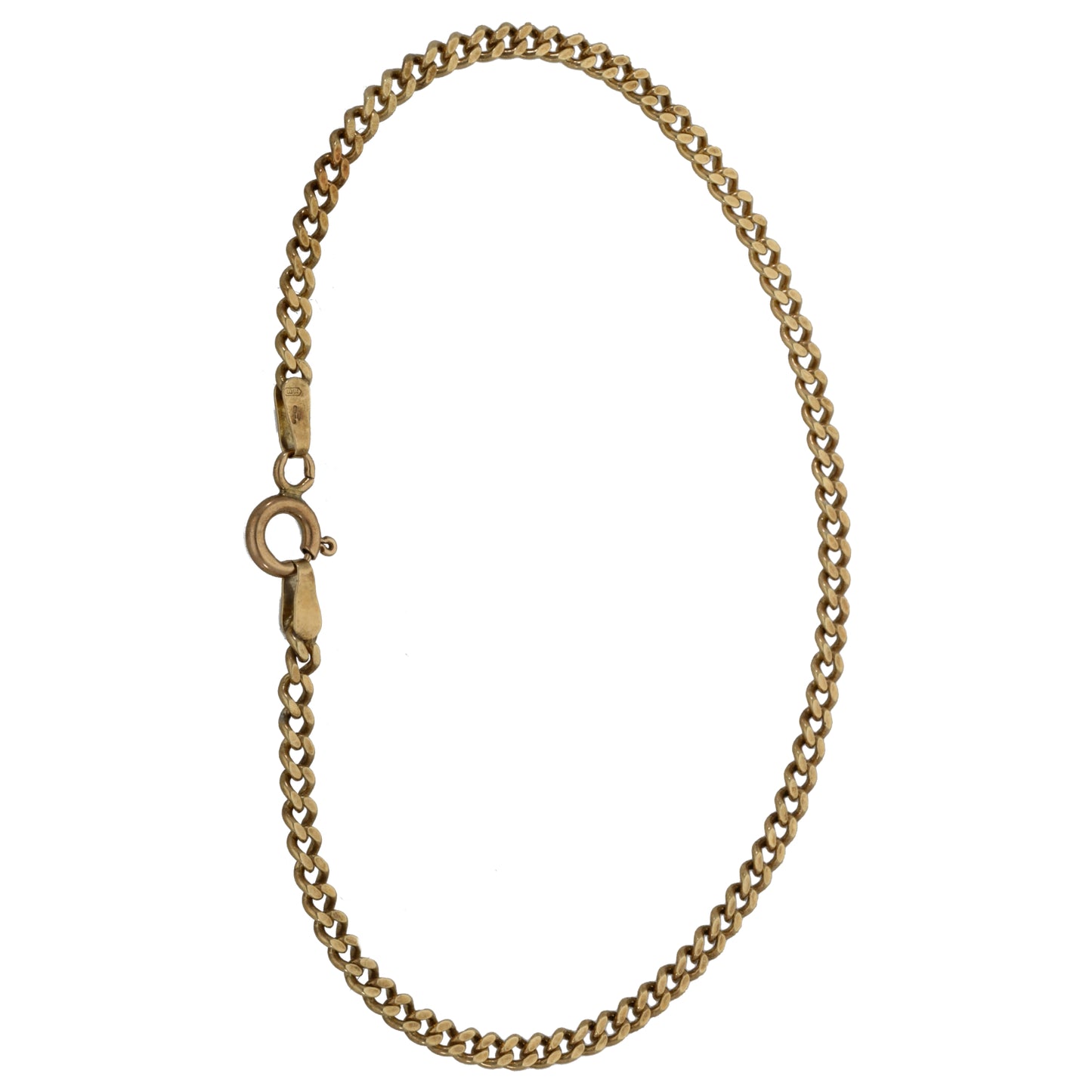 9ct Gold Curb Bracelet