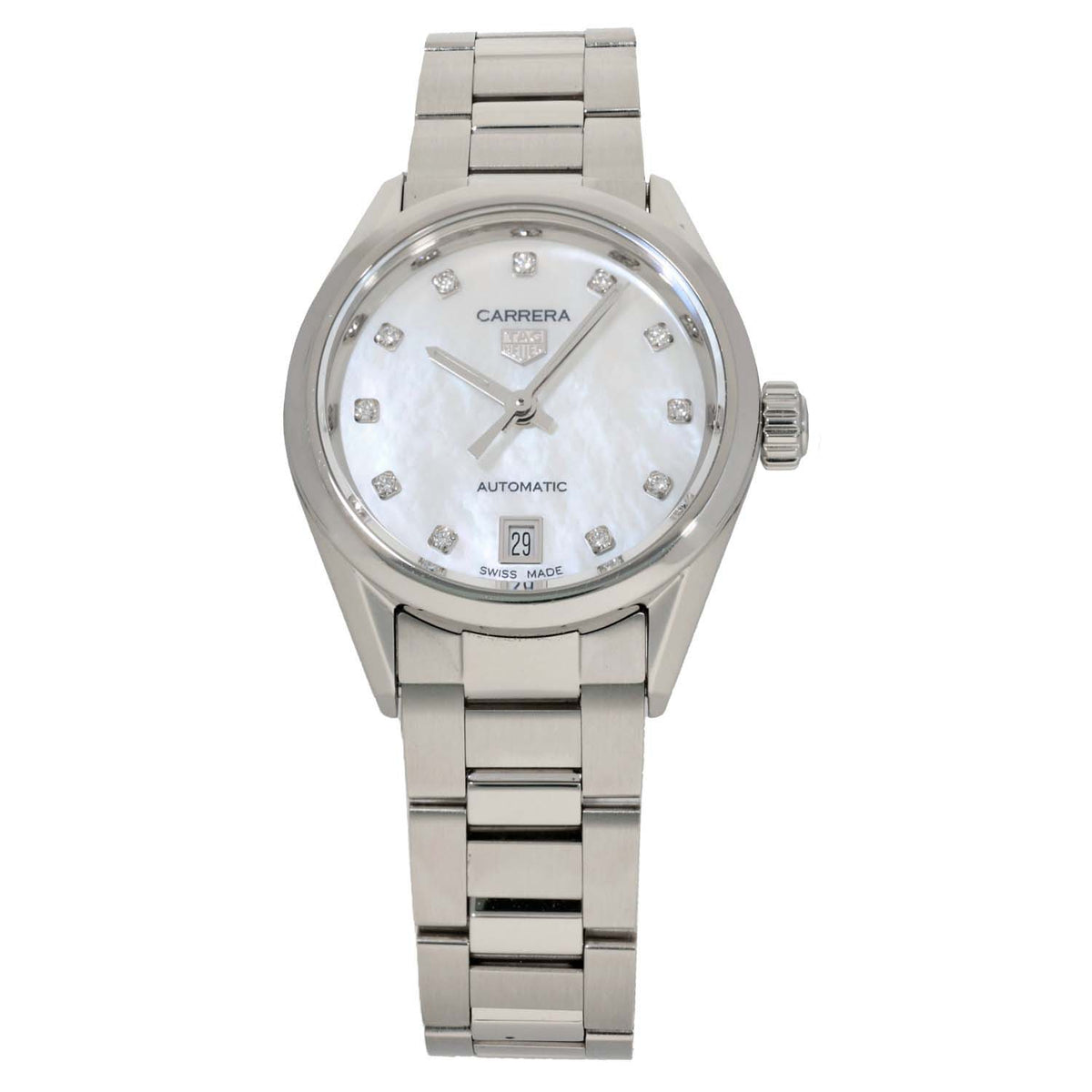 Tag Heuer Carrera WBN2412 29mm Stainless Steel Watch