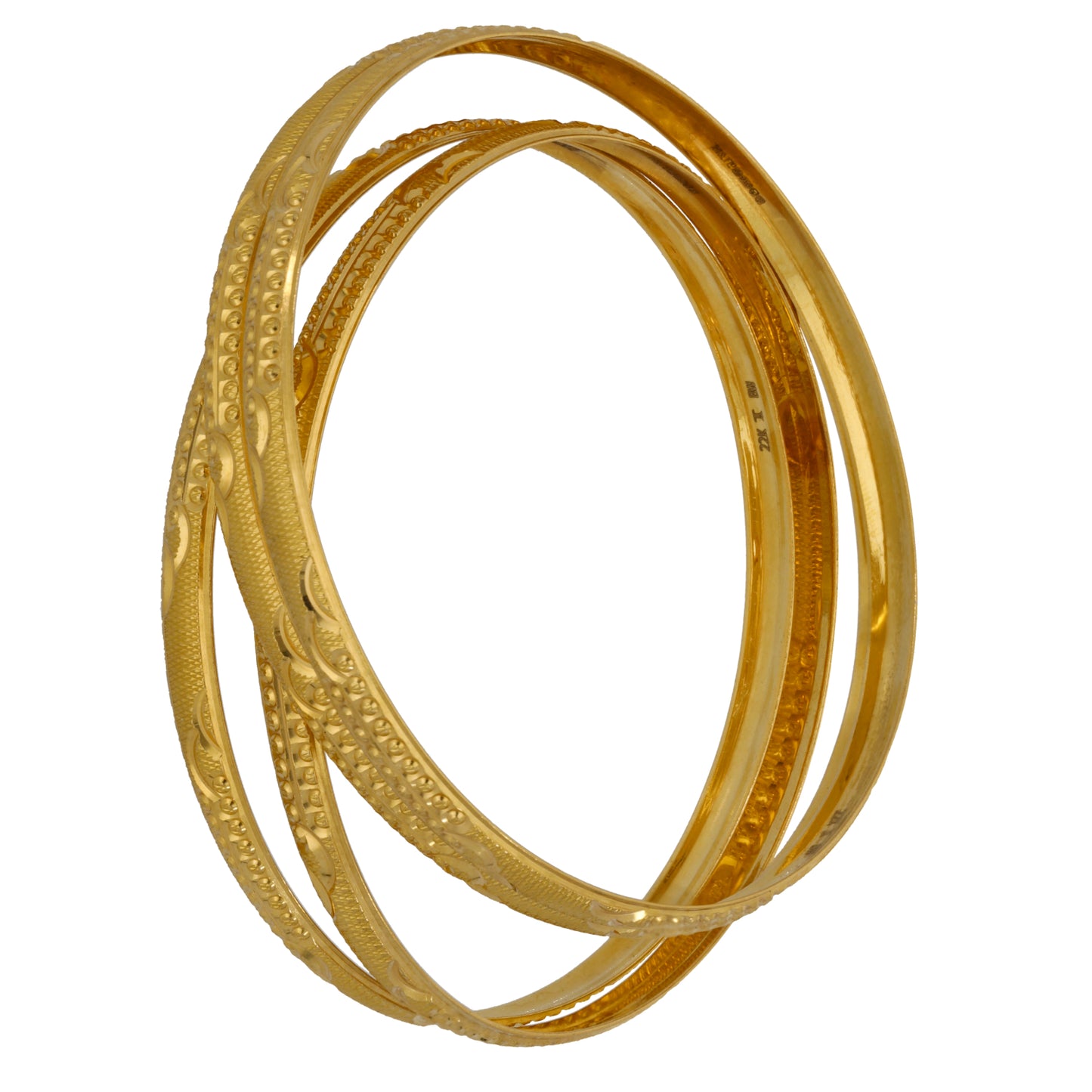 22ct Gold Set of Bangles