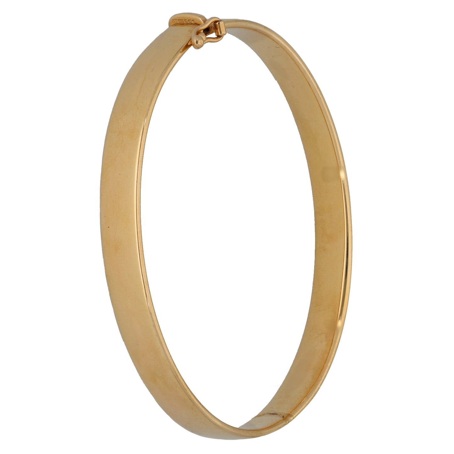 9ct Gold Hinged/Clasp Bangle