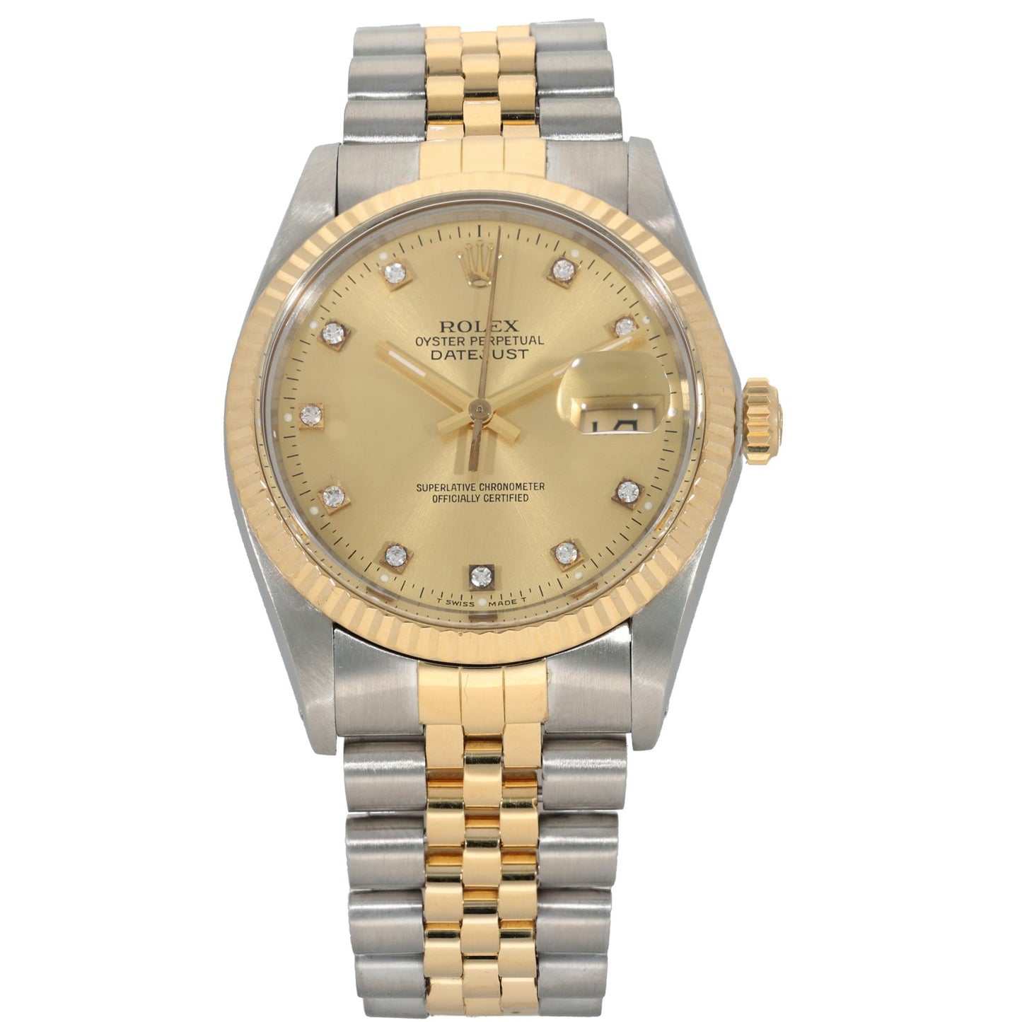Rolex Datejust 16013 36mm Bi-Colour Watch