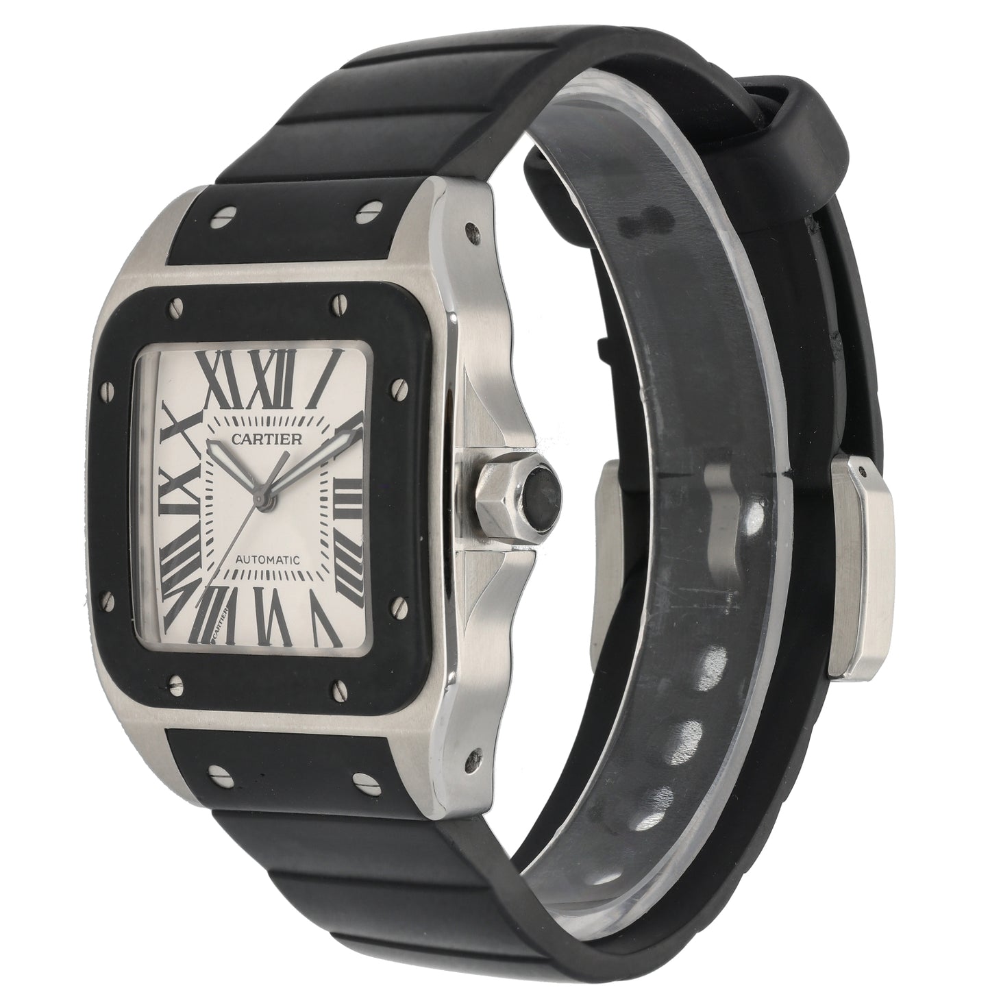 Cartier Santos 100 2656 38mm Stainless Steel Watch
