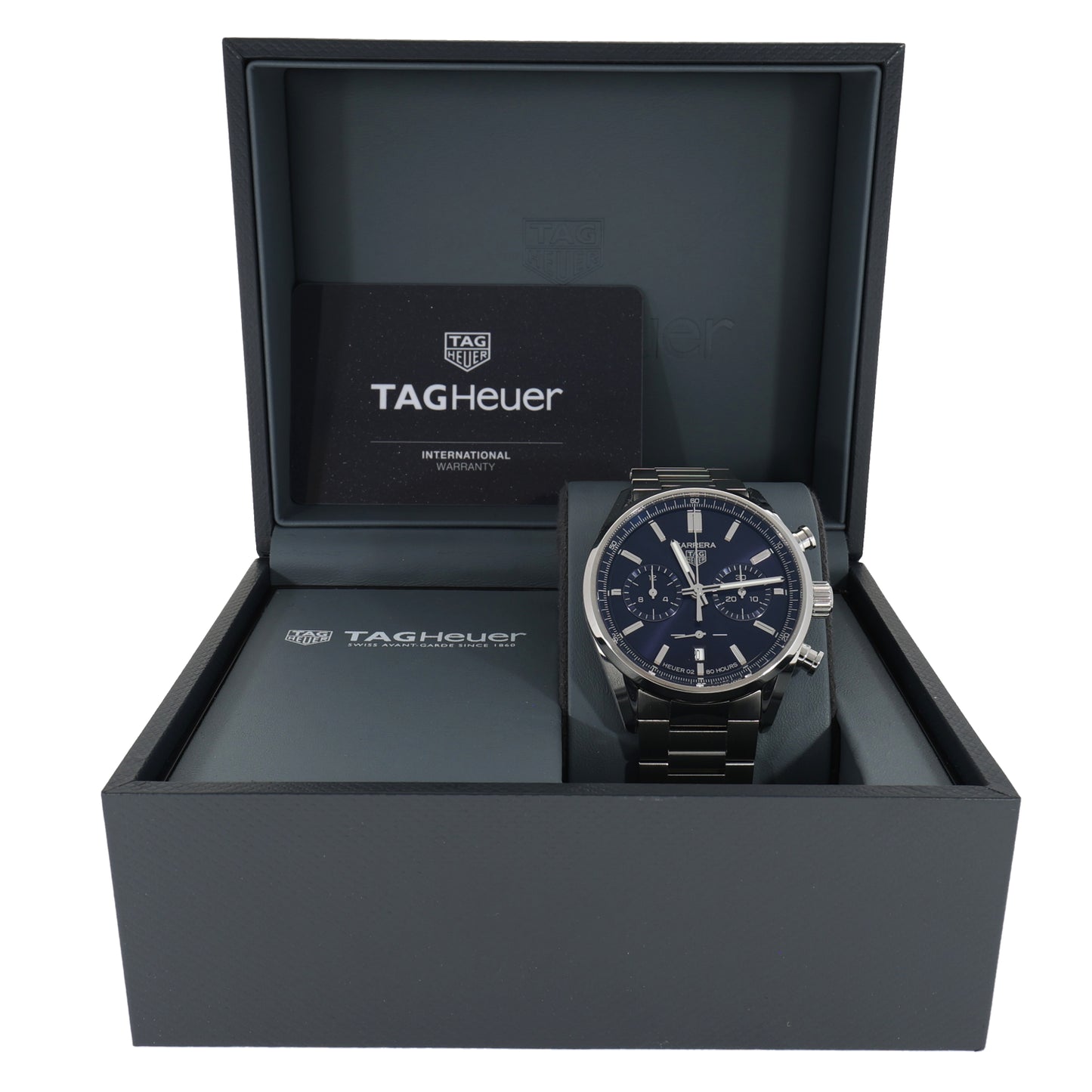 Tag Heuer Carrera CBN2011 42mm Stainless Steel Watch