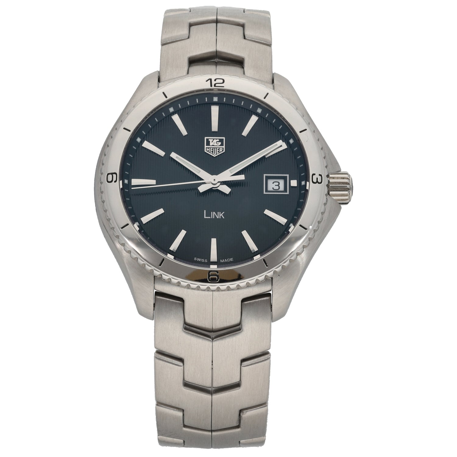 Tag Heuer Link WAT1110 40mm Stainless Steel Watch H&T