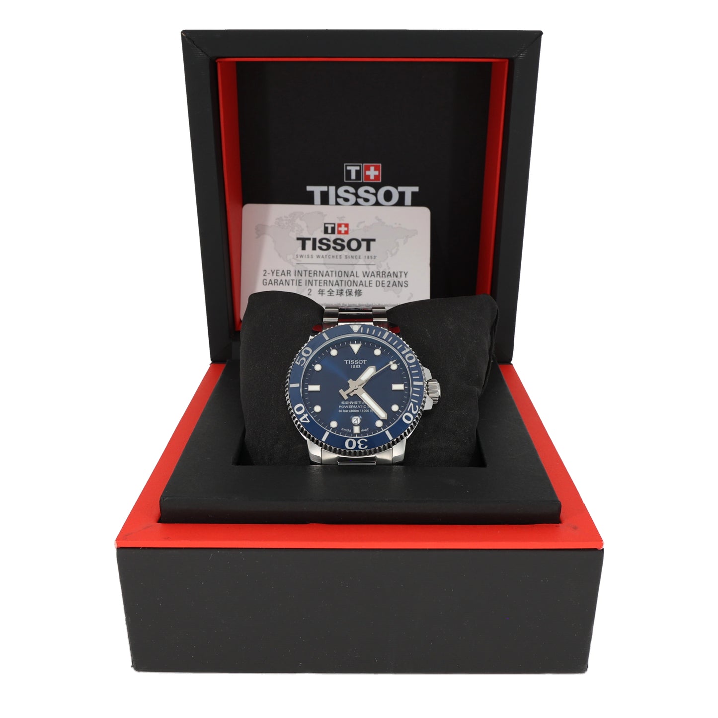 Tissot Seastar T120407A 43mm Stainless Steel Watch