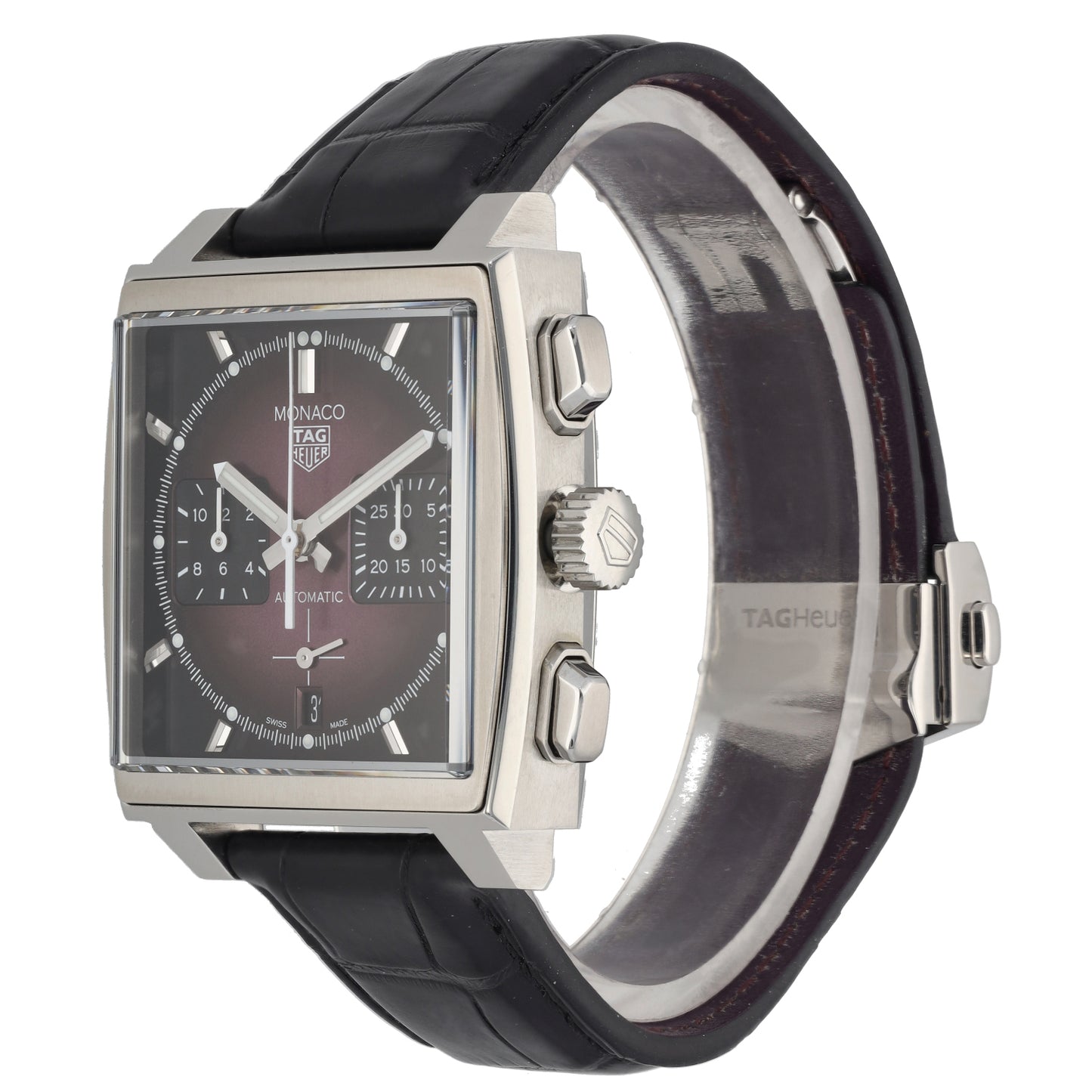 Tag Heuer Monaco CBL2118 39mm Stainless Steel Watch