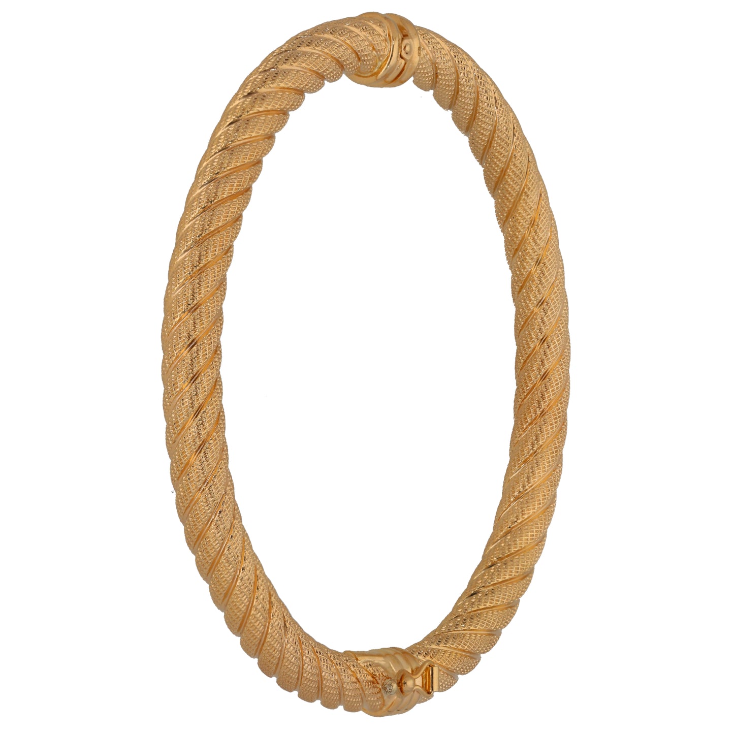 9ct Gold Hinged/Clasp Bangle