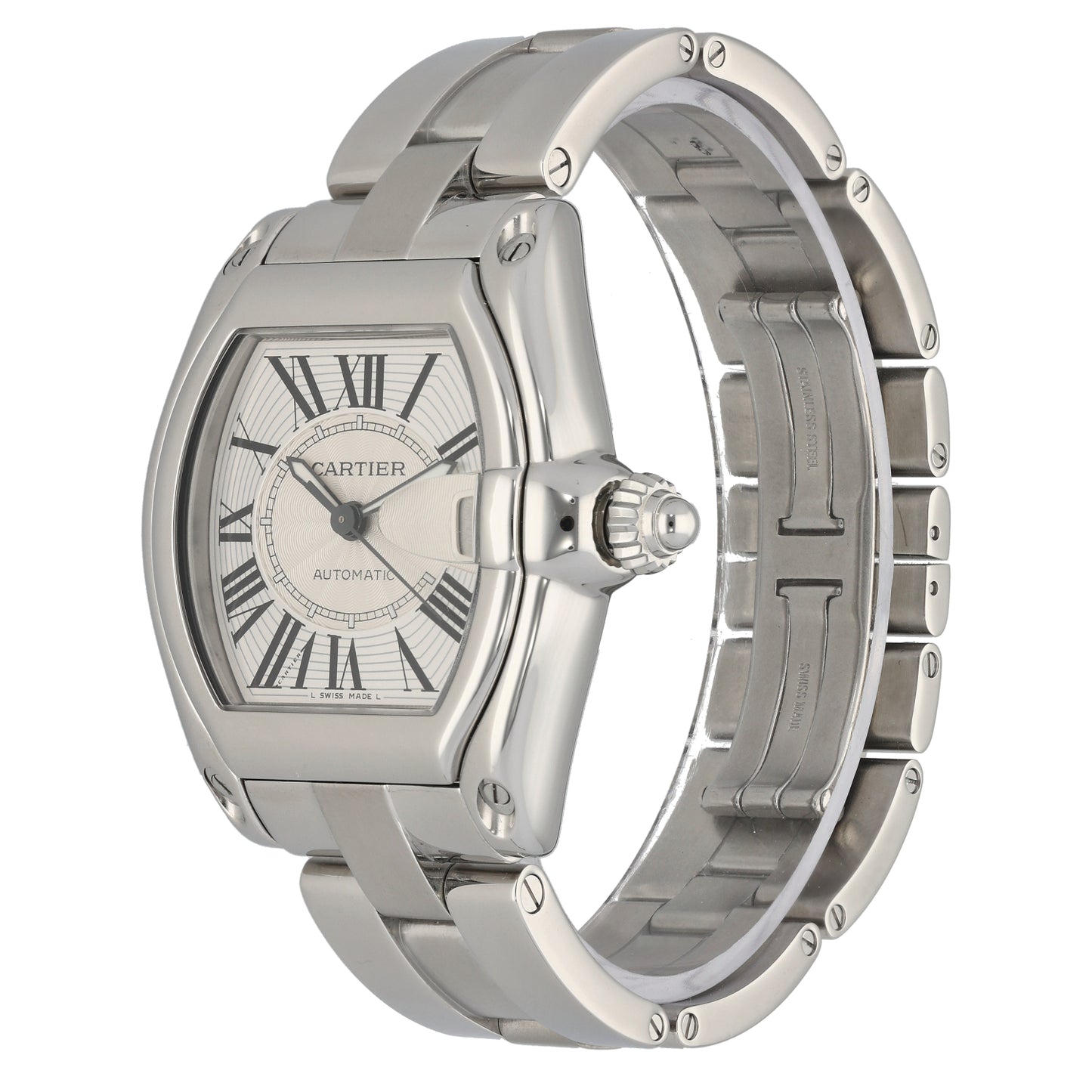 Cartier Roadster 2510 37mm Stainless Steel Watch