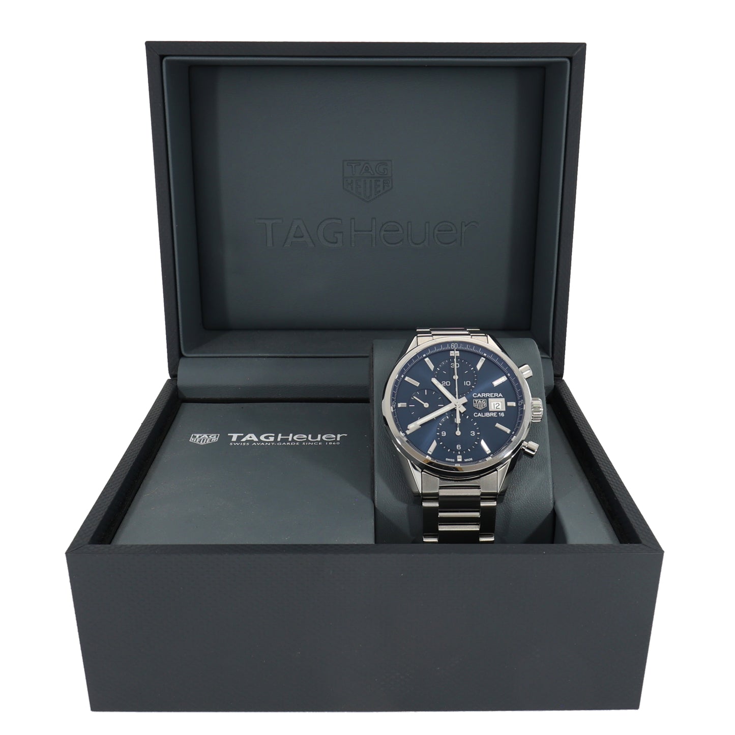 Tag Heuer Carrera CBK2112 41mm Stainless Steel Watch
