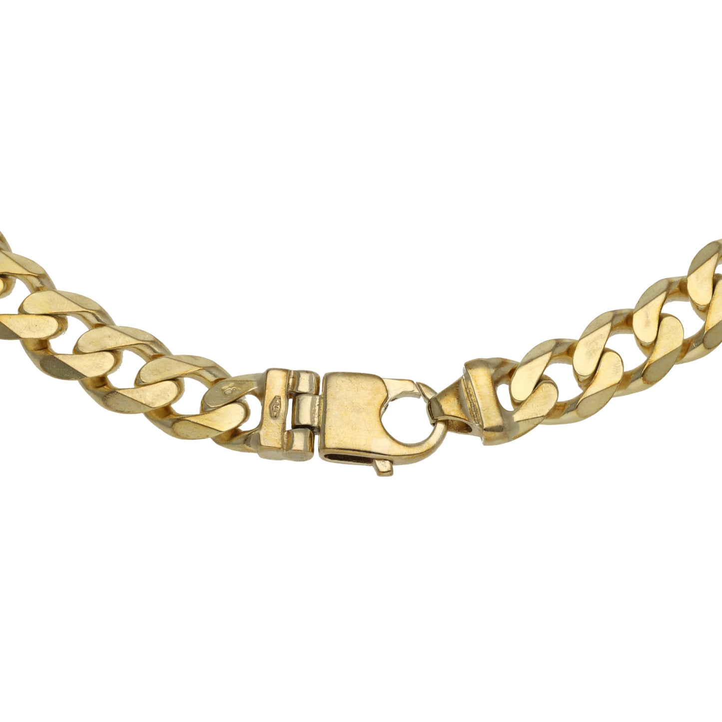 9ct Gold Curb Chain 20"