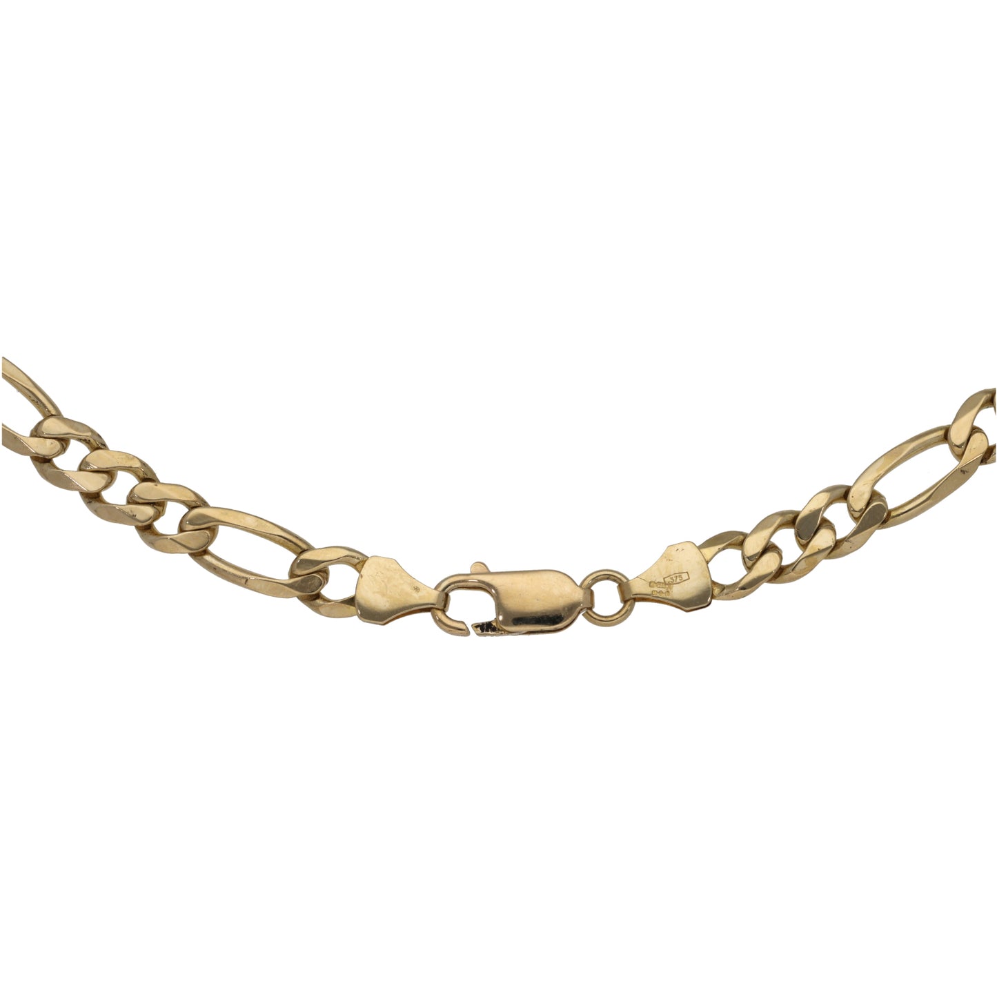 9ct Gold Figaro Chain 28"